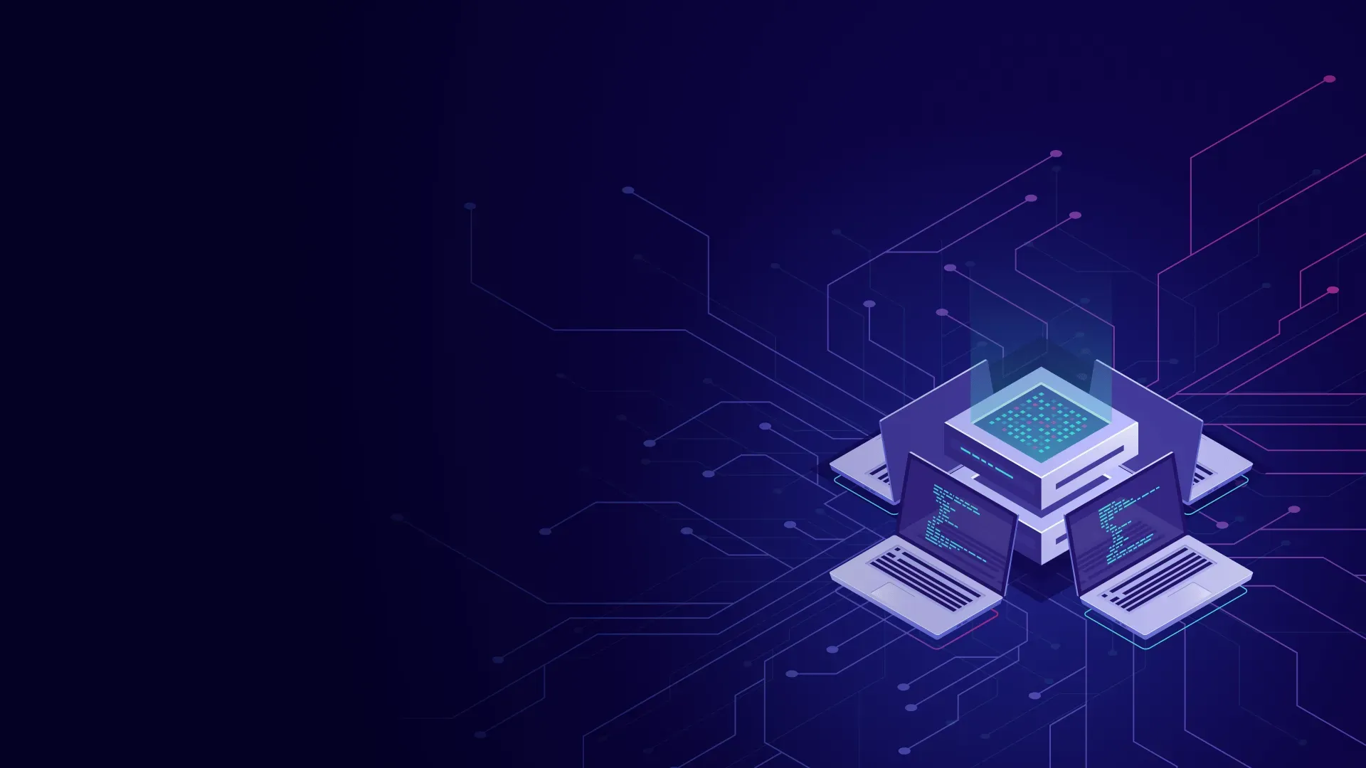 AI/ML Illustration - PayTech AI Solutions Pvt. Ltd. - About Image